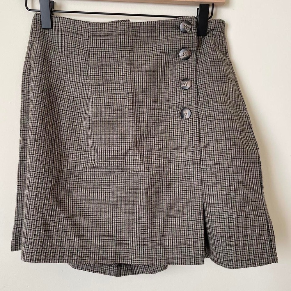 vintage 90s tracy evans ltd. plaid skort skirt